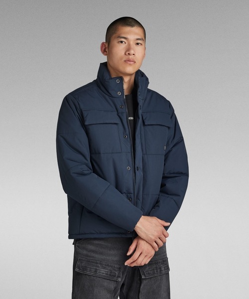 G-STAR RAW ナイロンジャケット FOUNDATION PADDED JACKET/ライト