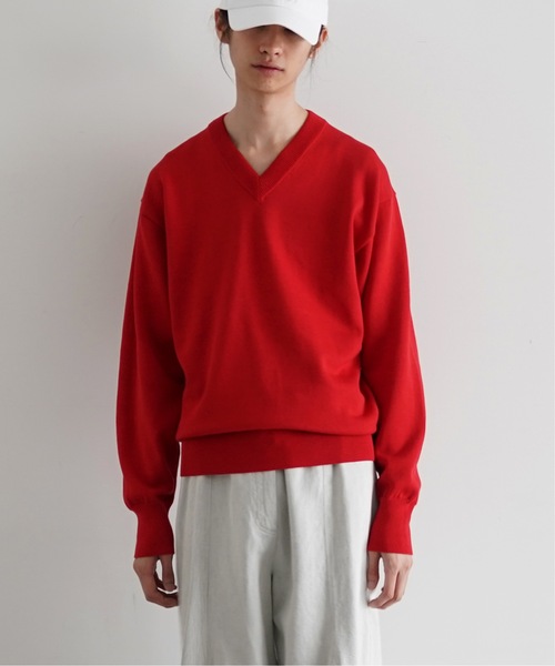 KAIKO（カイコー） セーター ニット KAIKO V neck sweater メンズ