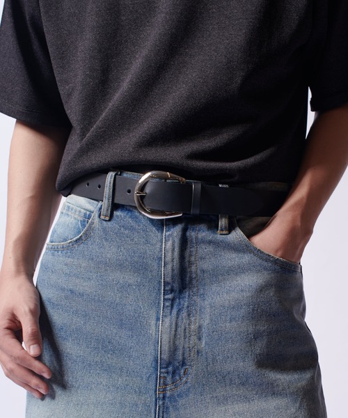 Lui's（ルイス） ベルト オリジナルバックルベルト メンズ : ZOZOTOWN