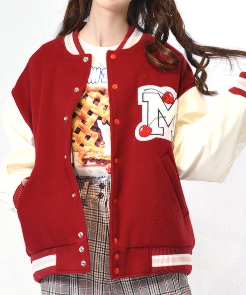 MILK（ミルク） スタジャン Cherry's スタジャン レディース