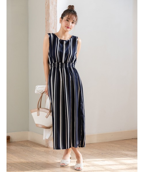 fifth（フィフス） ワンピース マルチカラーストライプワンピース