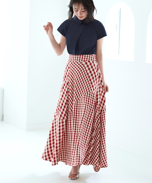 RUIRUE BOUTIQUE（ルイルエブティック） スカート ミックスギンガム