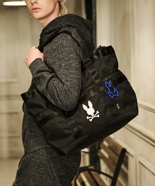 Psycho Bunny（サイコバニー） トートバッグ CORDURA fabric トート