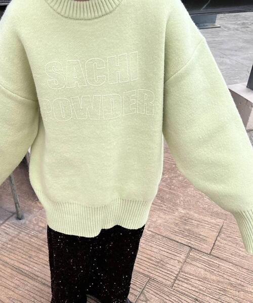 KBF（ケービーエフ） ニット セーター SACHIPOWDERリバーシブルニット