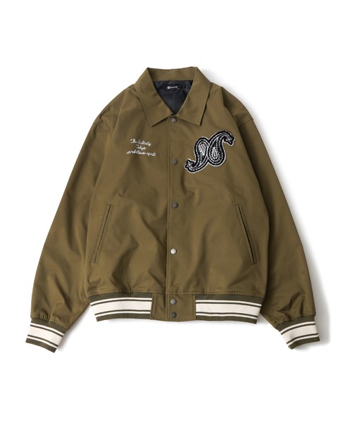 Subciety（サブサエティ） スタジャン Light varsity jkt メンズ