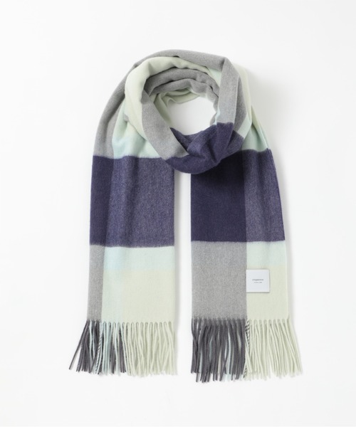 Elegancese ストール マフラー 「elegancese」check wave / EL-05