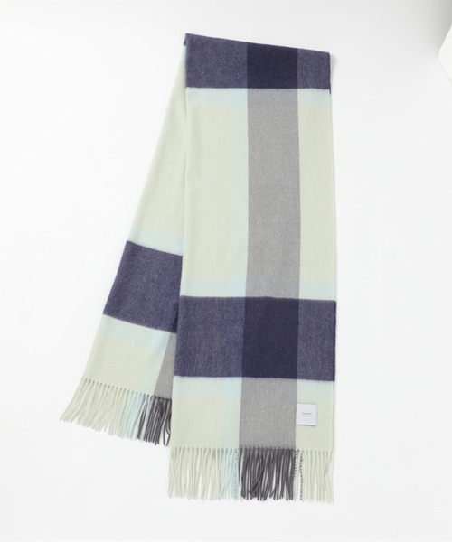 Elegancese ストール マフラー 「elegancese」check wave / EL-05