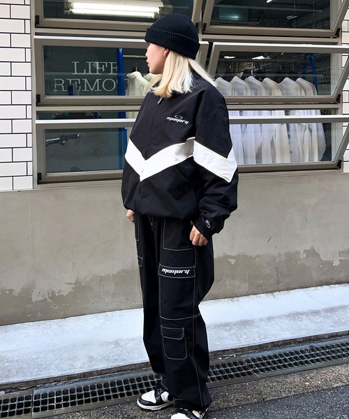 MEMORY ナイロンジャケット 「MEMORY」リフレクター ワイド トラック