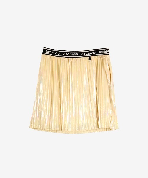 archivio（アルチビオ） スカート 「LADIES」ホログラムプリーツ