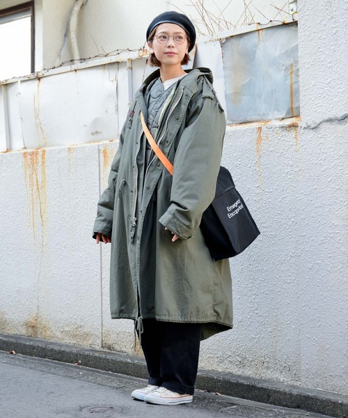 HOUSTON（ヒューストン） モッズコート コート HOUSTON M-51パーカ