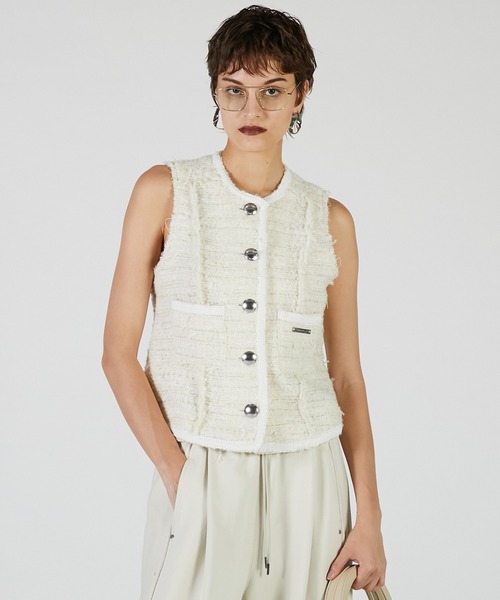 PRANK PROJECT（プランクプロジェクト） ベスト ジレ ツイードベスト