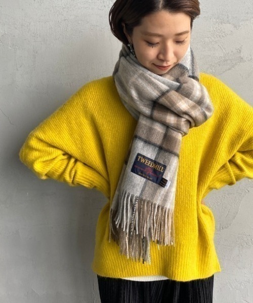 TWEED MILL（ツイードミル） ストール 70×190 大判ストール レディース