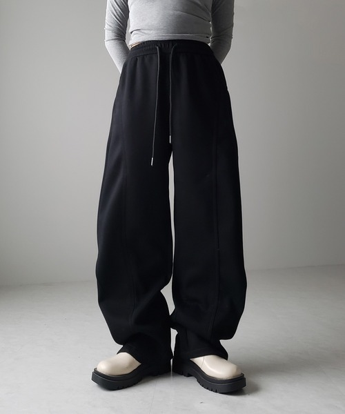 me+em select（ミームセレクト） スウェットパンツ ジャージ 「 裏起毛