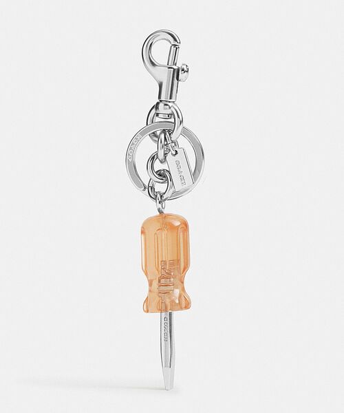 COACH（コーチ） キーホルダー スクリュードライバー バッグ チャーム