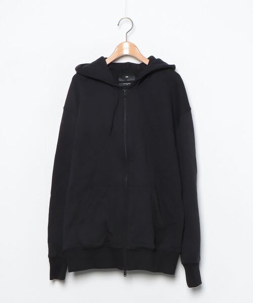 Y-3 「Y-3」 ジップアップパーカー SMALL ブラック メンズ : ZOZOTOWN