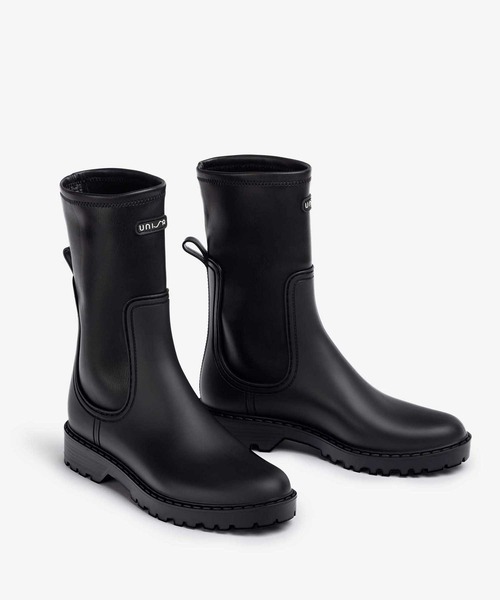 UNISA（ウニサ） 長靴 レインブーツ 裏起毛ミドルレインブーツ/UNISA