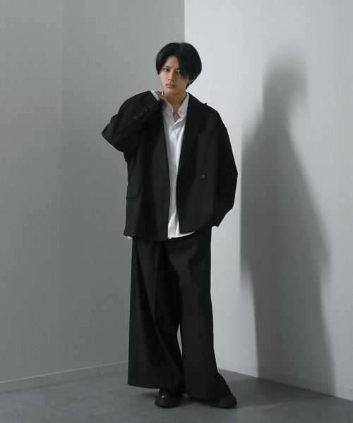 Nilway（ニルウェイ） ジャケット テーラードジャケット 420g/m配色