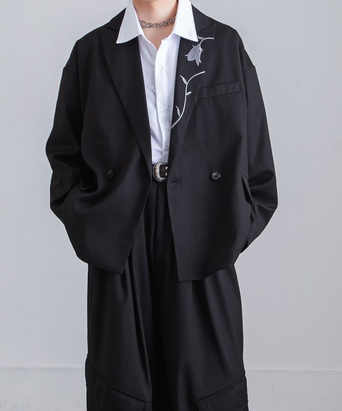 Nilway（ニルウェイ） ジャケット テーラードジャケット 420g/m配色