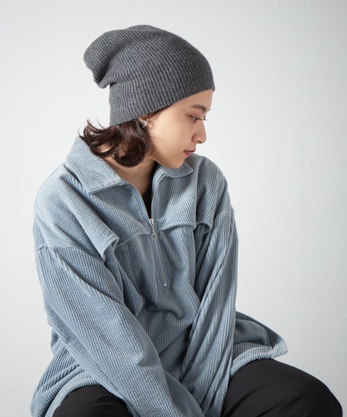 RACAL（ラカル） ニット帽 ニットキャップ Cashmere / Silk Blend Wool