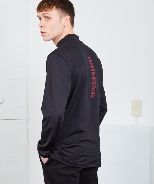 BRIEFING 黒 長袖シャツ L リラックスフィット BRIEFING