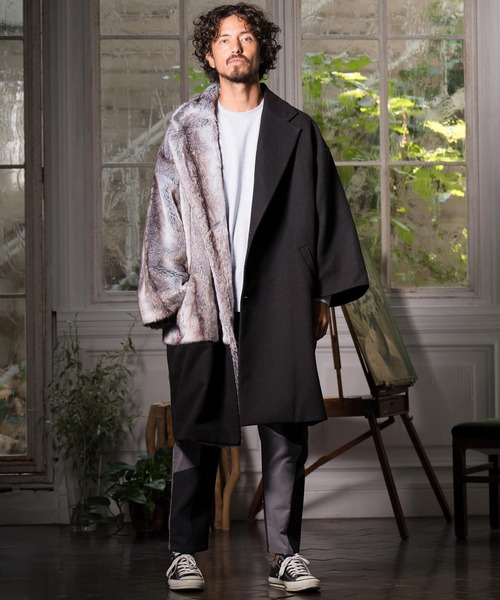 ANGENEHM（アンゲネーム） チェスターコート コート mj9444-Different