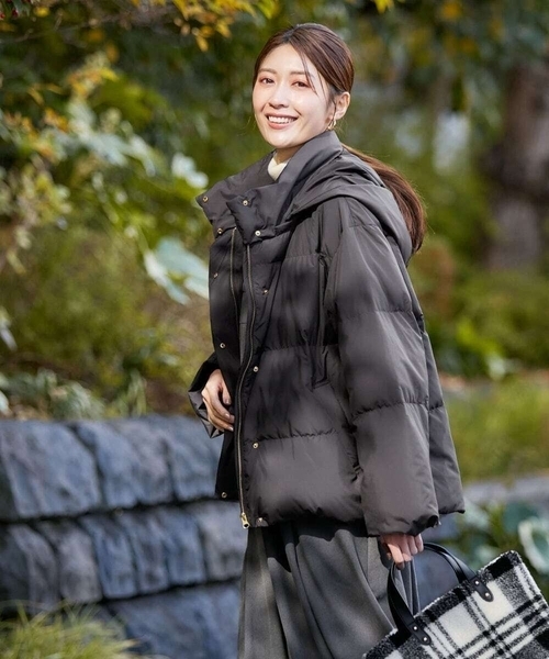 a.v.v（アー・ヴェ・ヴェ） コート アウター 「2WAY」スタンドネック