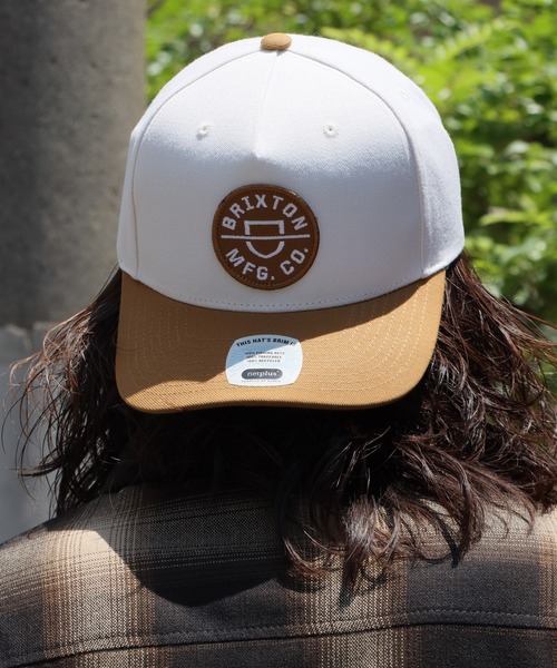 BRIXTON（ブリクストン） キャップ 帽子 CREST C MP SNAPBACK キャップ
