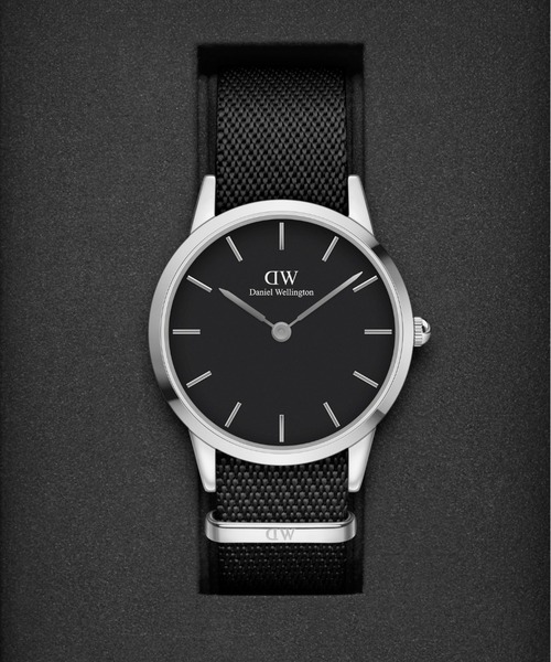 Daniel Wellington（ダニエルウェリントン） 腕時計 ICONIC BLACK NATO