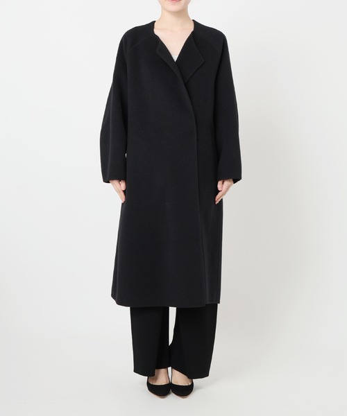 Deuxieme Classe（ドゥーズィエムクラス） ノーカラーコート コート