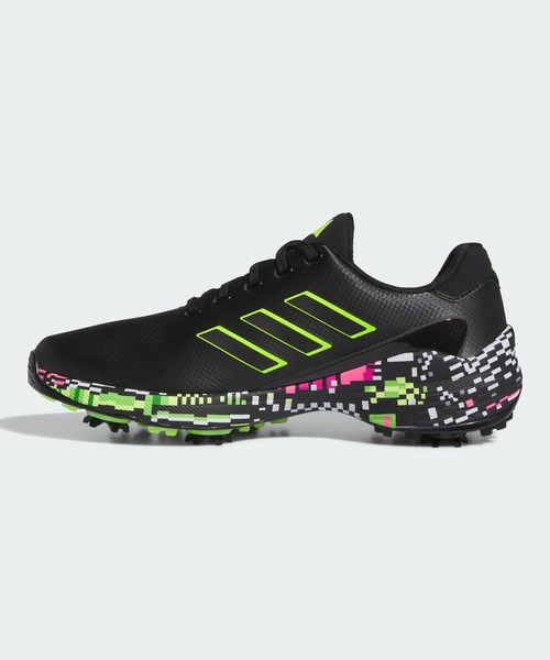 adidas グリッチデザイン ゴルフシューズ US 9 新品 adidas