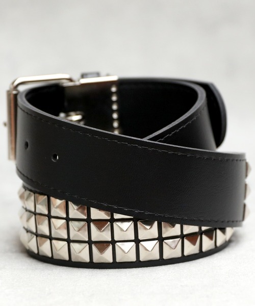 8 ベルト 3連スタッズベルト メンズ レディース : ZOZOTOWN Yahoo!店