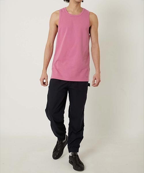 リーチマイケル着用】HALEO タンクトップ ブラック 都市景観プリント