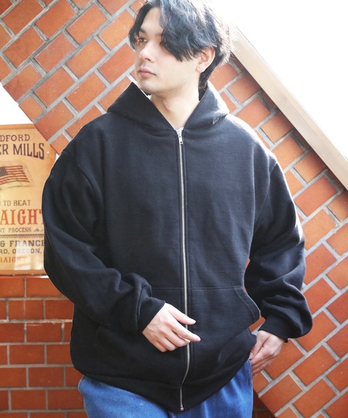 LOS ANGELES APPAREL（ロサンゼルスアパレル） パーカー ジップ