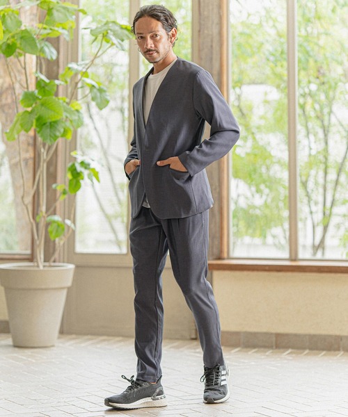 CAMBIO（カンビオ） ジャケット ノーカラージャケット mj9515