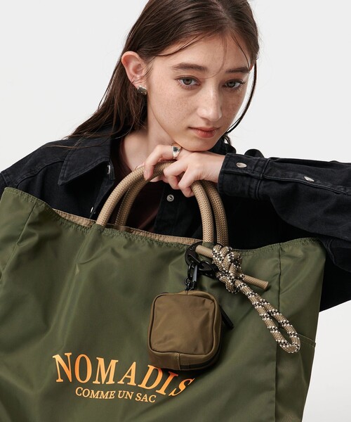 NOMADIS（ノマディス） 「別注」「NOMADIS」KNOT POUCH ストラップ