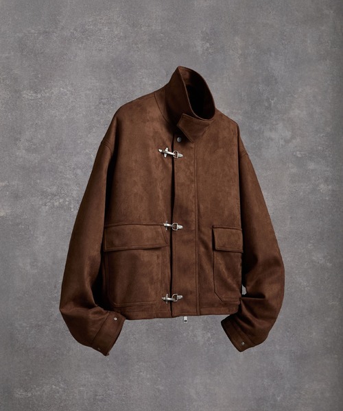 ADRER（アドラー） ブルゾン アウター Fireman hook short blouson