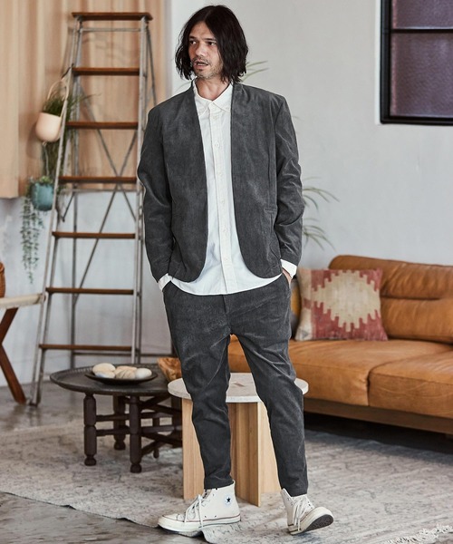 CAMBIO（カンビオ） パンツ mp11439- コーデュロイテーパードパンツ