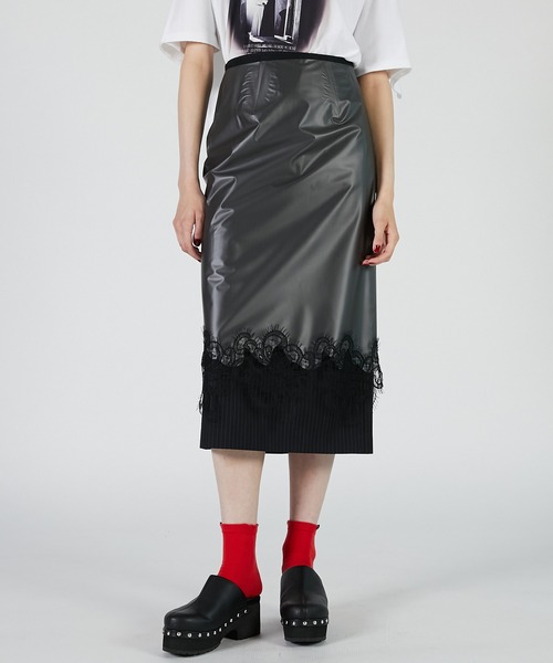 PRANK PROJECT（プランクプロジェクト） スカート PVCレイヤードミディ