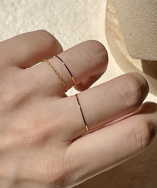 ABBEY MARKET（アビーマーケット） 指輪 リング 14KGF シンプルリング