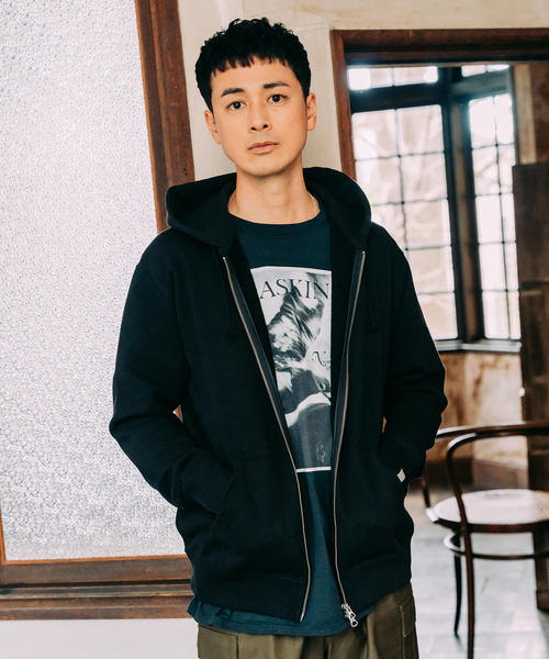 LOOPWHEELER（ループウィラー） パーカー × LOWERCASE for EDIFICE