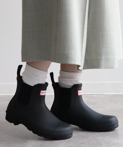 HUNTER（ハンター） 長靴 レインブーツ WOMENS ORIGINAL CHELSEA