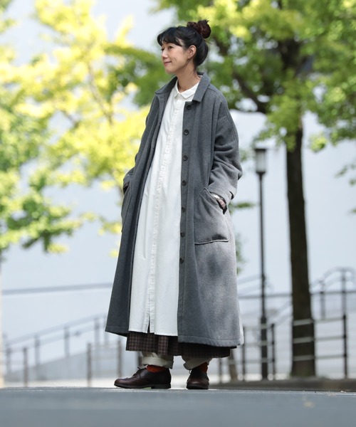 soulberry（ソウルベリー） ステンカラーコート コート ウールで「着