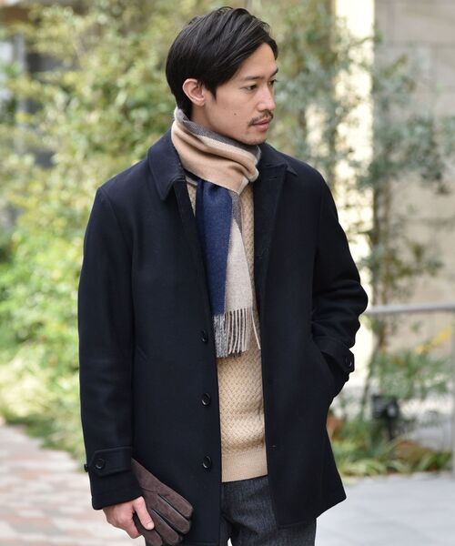 SHIPS（シップス） ピーコート MEDIUM ネイビー メンズ : ZOZOTOWN