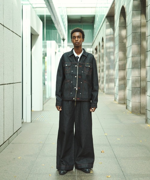 Camphor wood 「 × Wrangler 」custom 2way trucker denim jacket