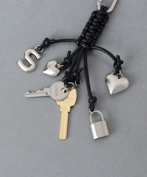 キーホルダー 「別注」「OSOI」ロープ キーリング BLACK : ZOZOTOWN