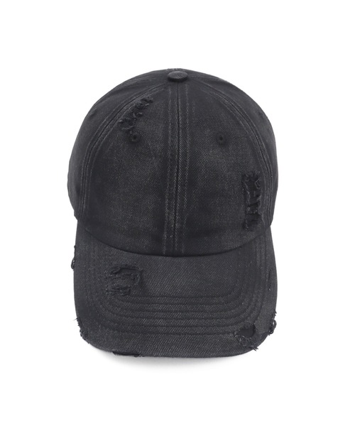 キャップ 帽子 ヴィンテージダメージキャップ レディース メンズ
