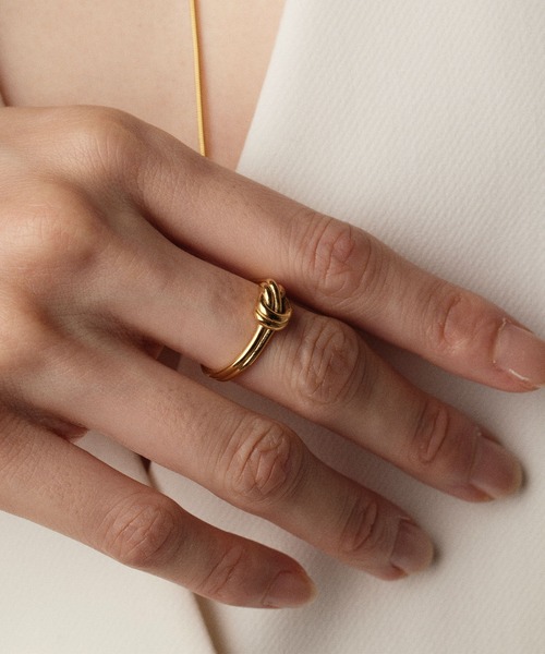 CENE（セネ） 指輪 リング 「CENE」セネ/ダブルノットリング