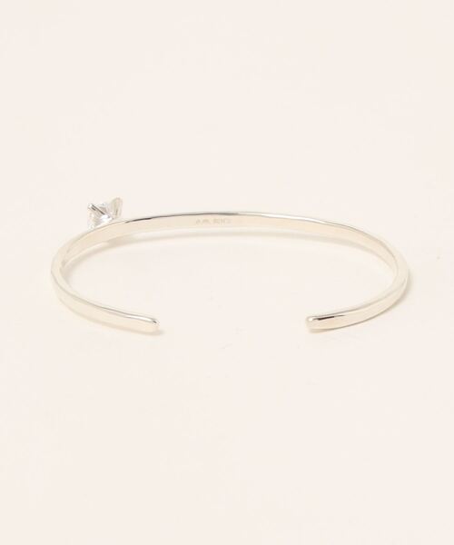 e.m.（イーエム） バングル SILVER925ジルコニアバングル/レディース