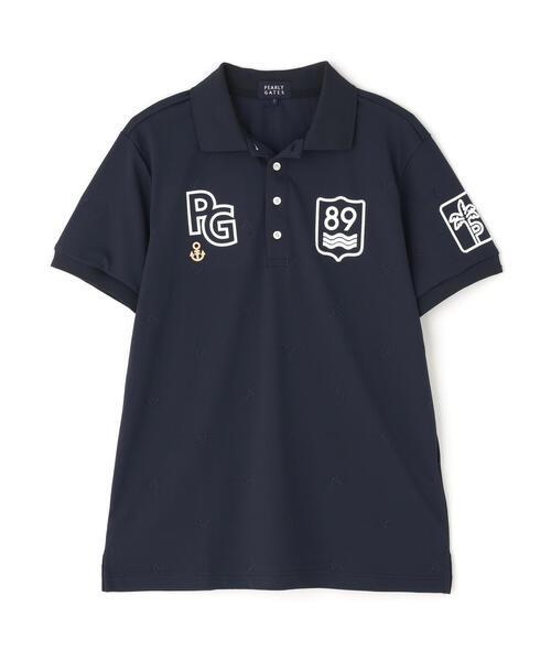 PEARLY GATES パーリーゲイツ ゴルフ ポロシャツ 黒 サイズ6 パーリー