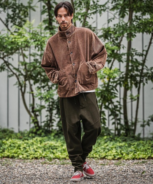 CAMBIO（カンビオ） パンツ mp13939-バックリブダックサルエル